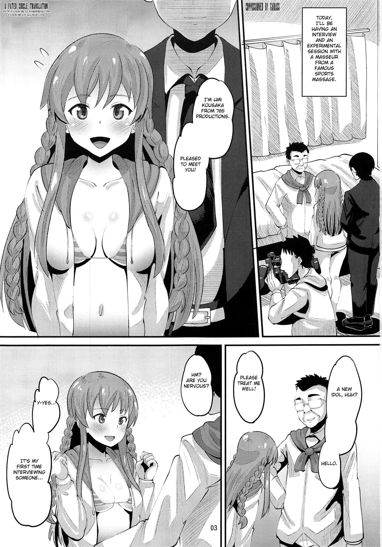 Hentai Manga Comic-Kousaka Umi Forced Sports Massage-Read-2